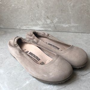 Birkenstock Celina Suede Leather Flat